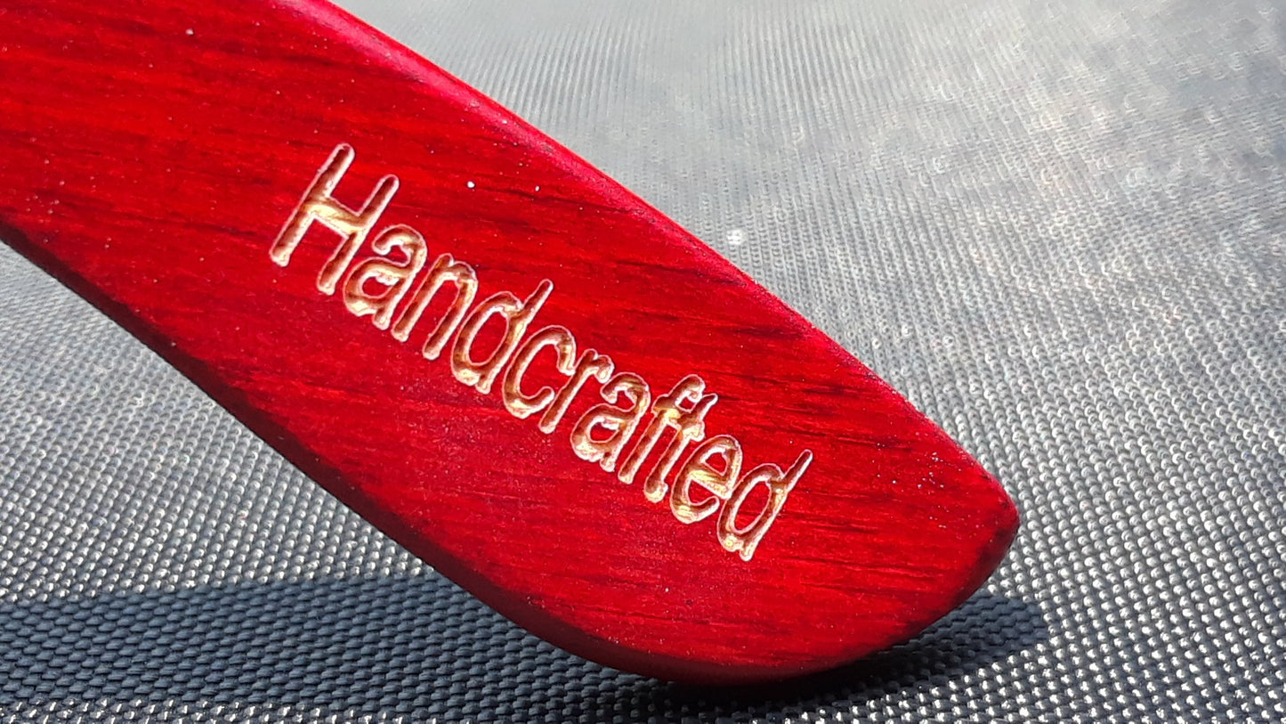 Red Bamboo Tortoise Framed Sunglasses β Polarized & Handcrafted