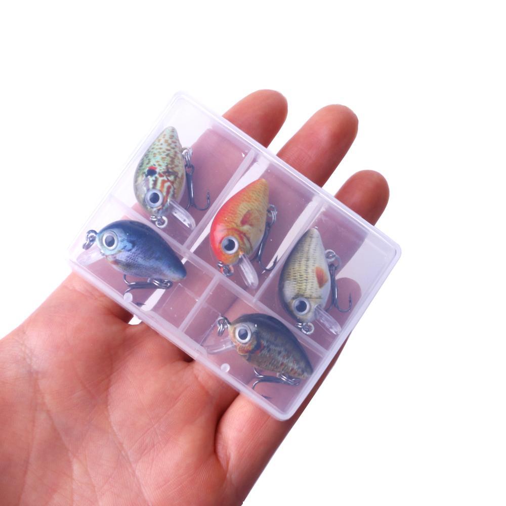 Premium Mini Crankbait Fishing Lure Set – Lifelike Action & High-Impact Attraction