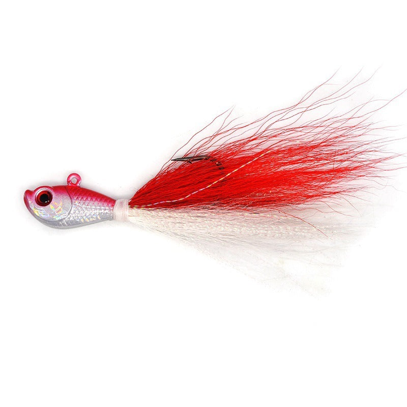 Premium Bucktail Jig – Versatile Saltwater & Freshwater Lure