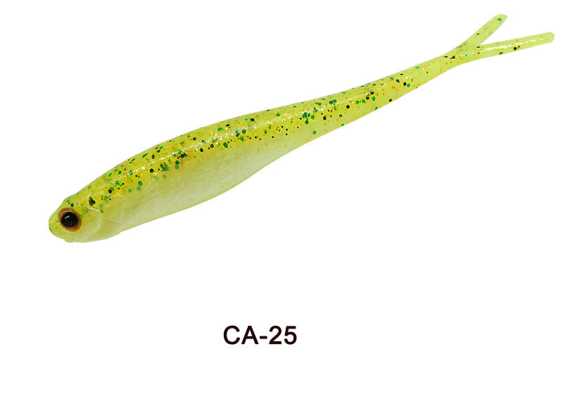 Soft Plastic Minnow Bait - 6 Pack