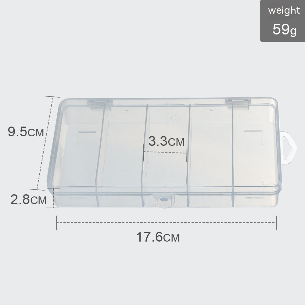 Transparent Fishing Tackle & Accessory Storage Box