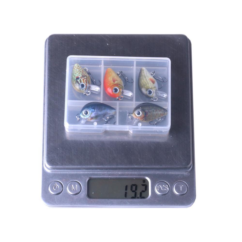 Premium Mini Crankbait Fishing Lure Set – Lifelike Action & High-Impact Attraction