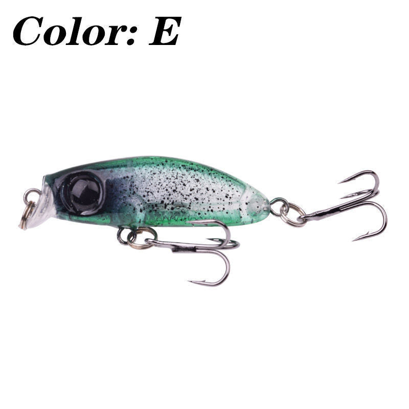 Mini Micro Slow Sinking Minnow Fishing Lure