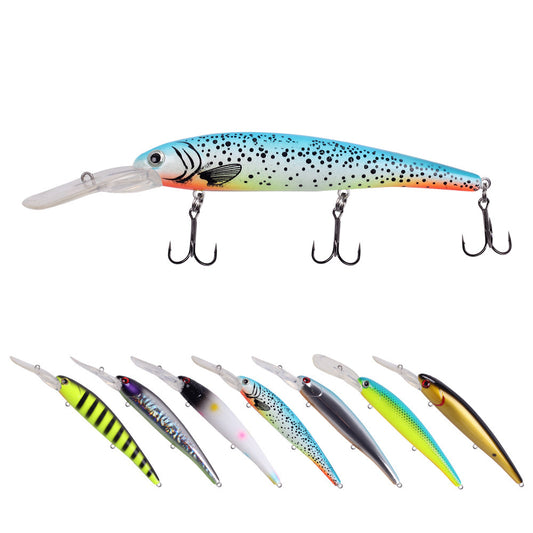 Deep Diving Minnow Fishing Lure – 120mm, 20g