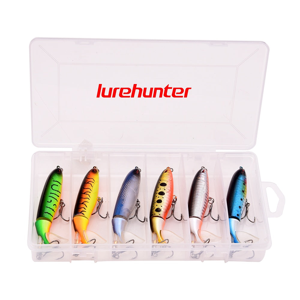Lure hunter Spiral Tail Fishing Lure – 6-Piece Set