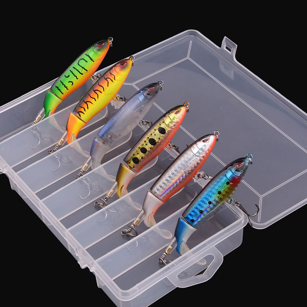 Lure hunter Spiral Tail Fishing Lure – 6-Piece Set
