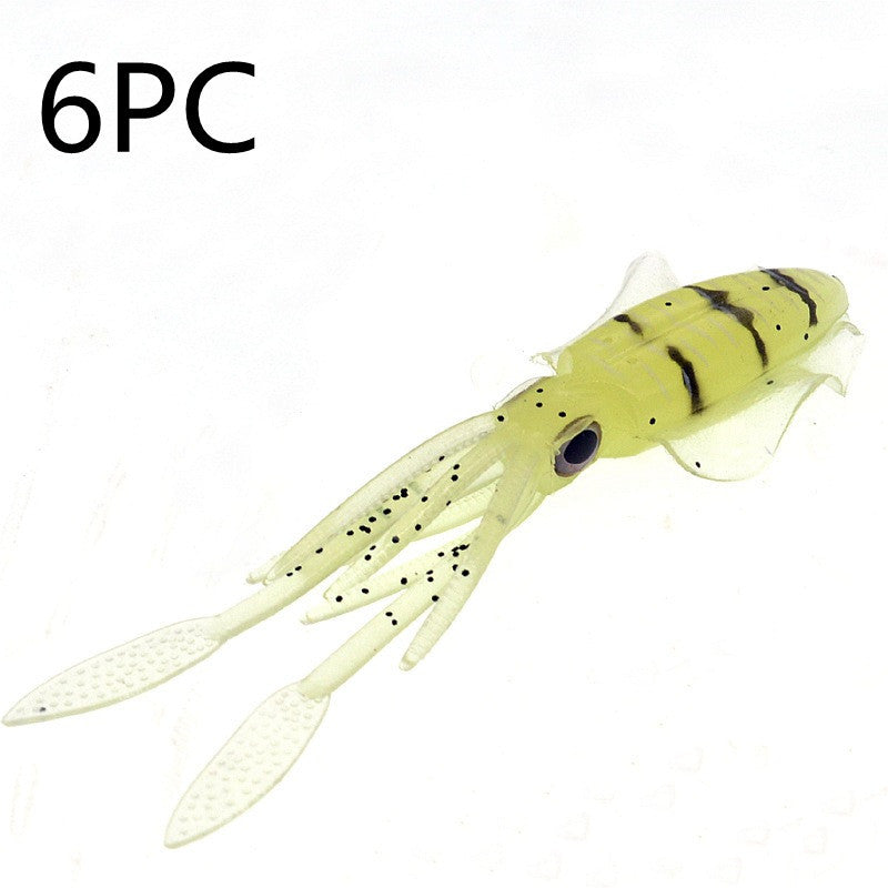 Realistic Squid Fishing Lure – Soft Artificial Bait for Deep-Sea & Boat Fishing | Octopus Simulation Jigging Lure