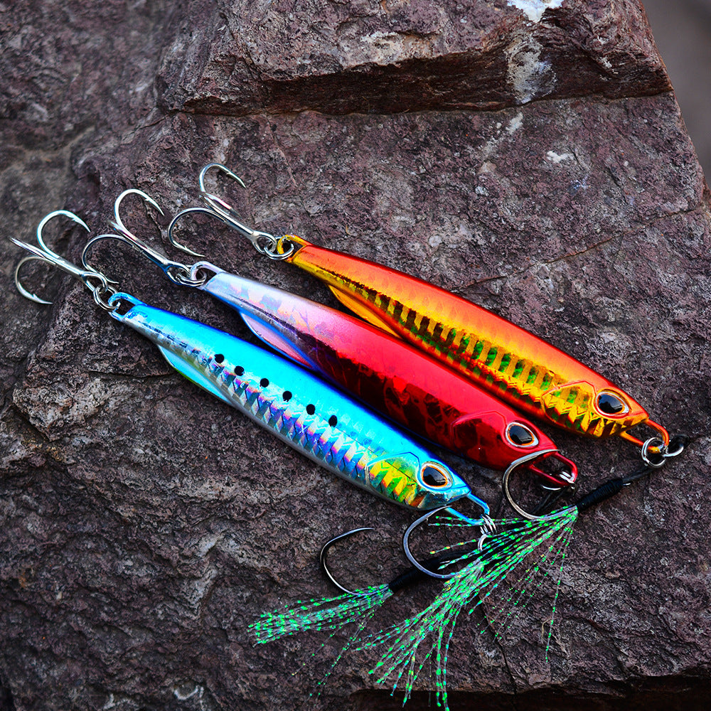 Tactical Metal Jigging Lures – High-Performance Fishing Bait