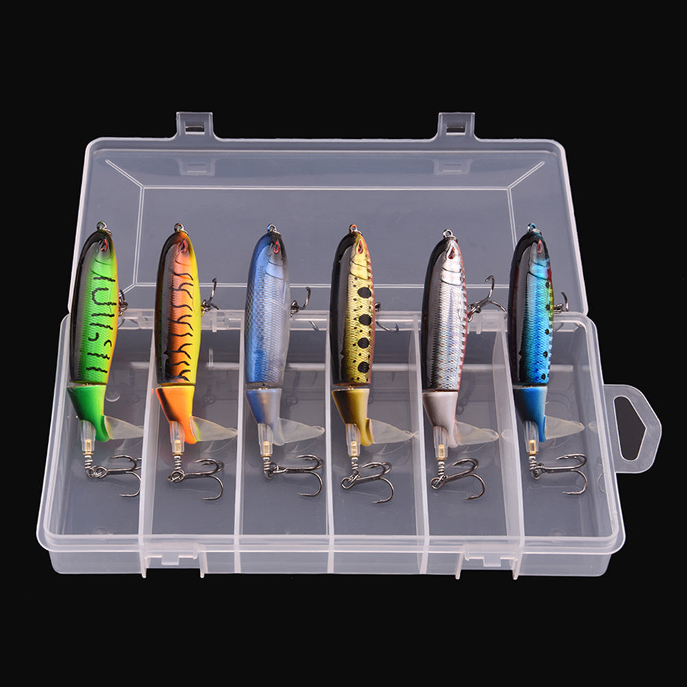 Lure hunter Spiral Tail Fishing Lure – 6-Piece Set