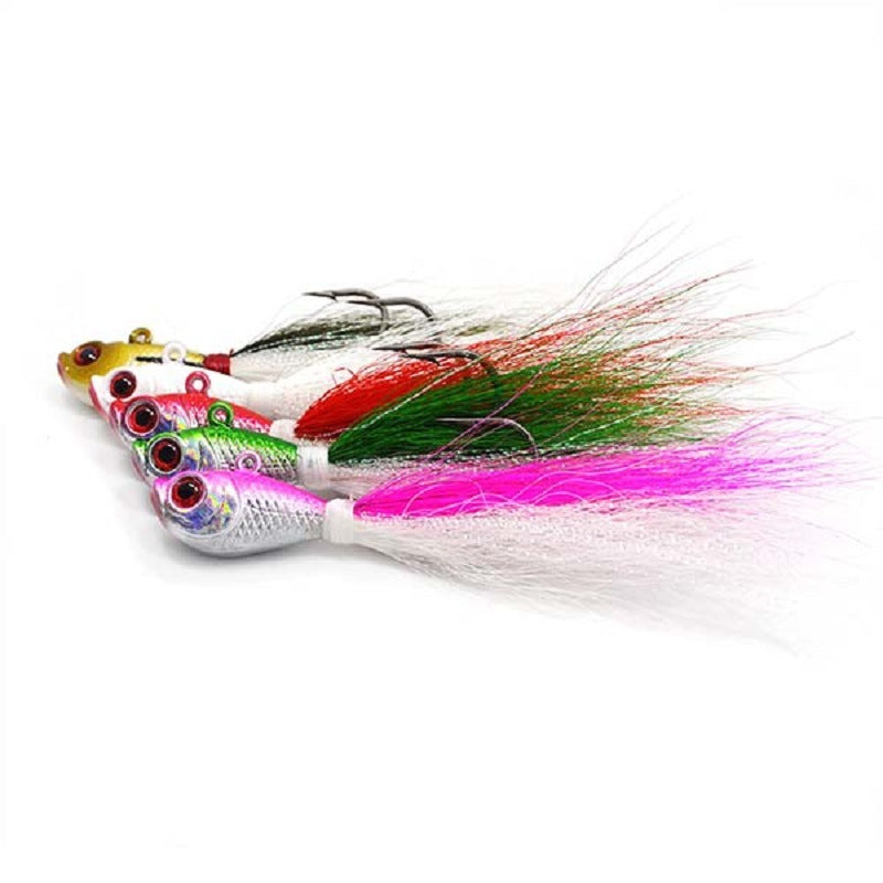 Premium Bucktail Jig – Versatile Saltwater & Freshwater Lure