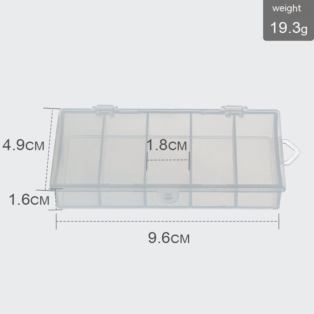 Transparent Fishing Tackle & Accessory Storage Box