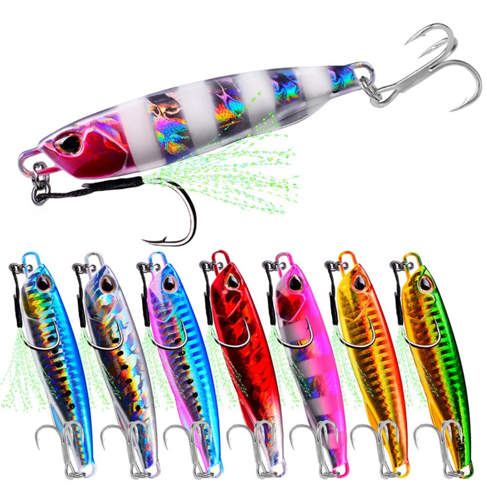 Tactical Metal Jigging Lures – High-Performance Fishing Bait