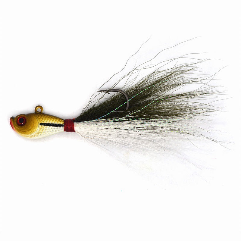 Premium Bucktail Jig – Versatile Saltwater & Freshwater Lure