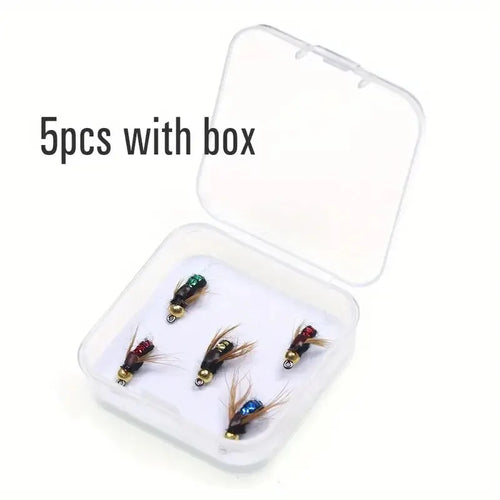 Fly Fishing Lure Kit β 5 or 10 Piece Set