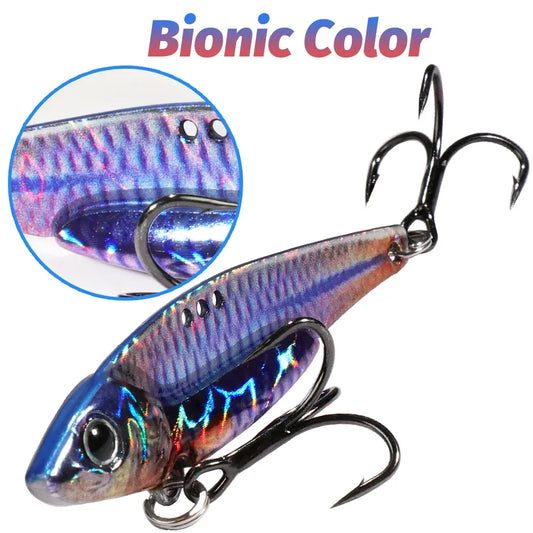 GOBAIT VIB Metal Jig Spinner Spoon Lure
