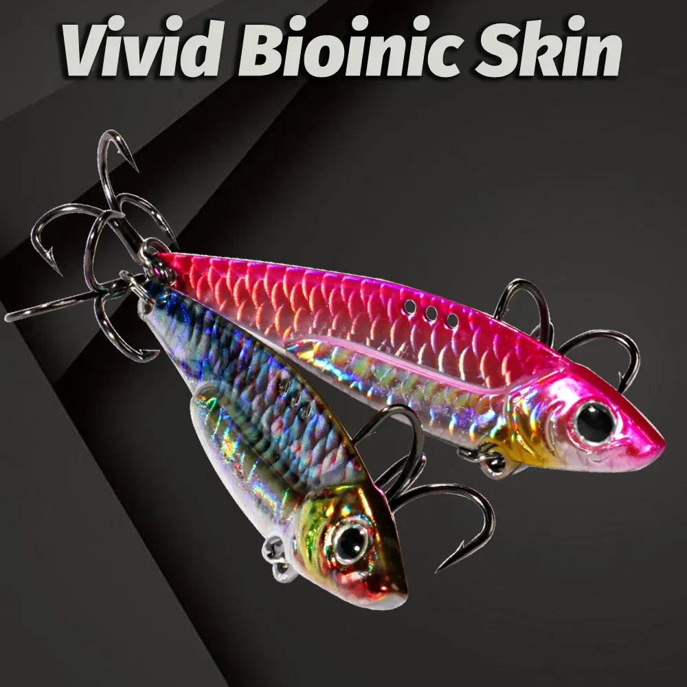 GOBAIT VIB Metal Jig Spinner Spoon Lure