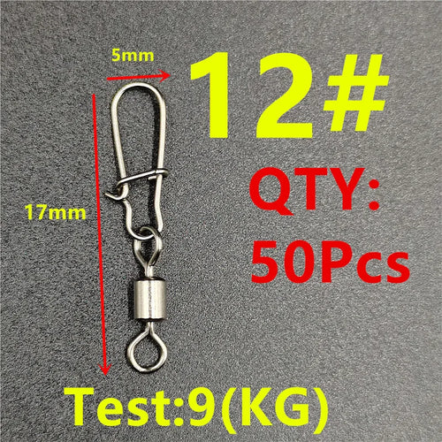 50 Count #12 Swivels