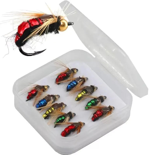 Fly Fishing Lure Kit – 5 or 10 Piece Set