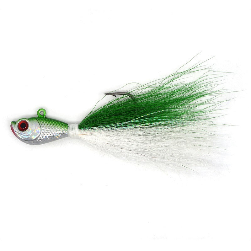 Premium Bucktail Jig – Versatile Saltwater & Freshwater Lure