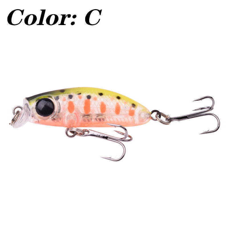 Mini Micro Slow Sinking Minnow Fishing Lure