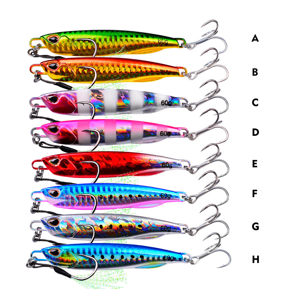 Tactical Metal Jigging Lures – High-Performance Fishing Bait