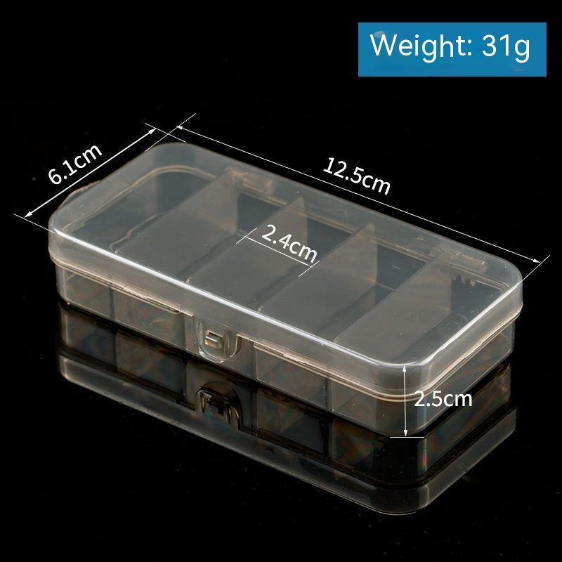 Transparent Fishing Tackle & Accessory Storage Box