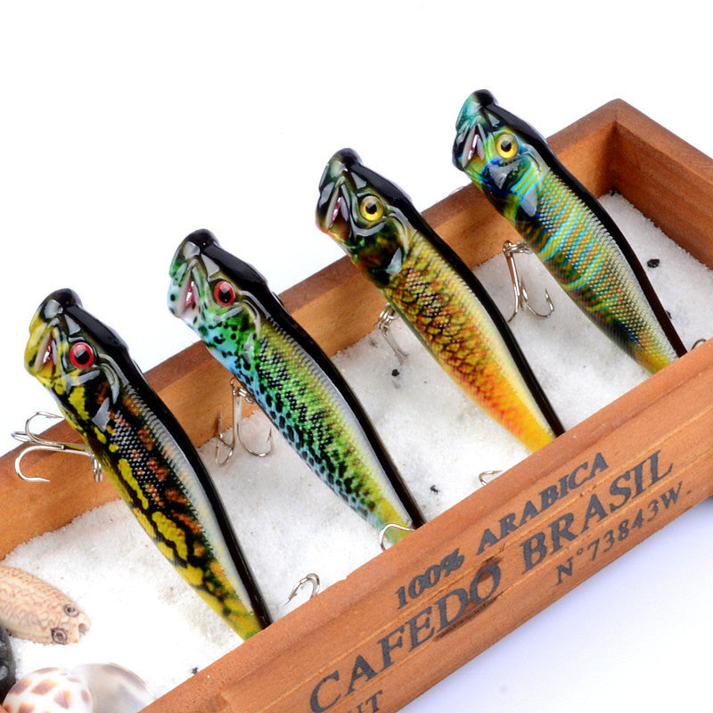 Realistic Topwater Popper Fishing Lure - 9.5cm / 12g