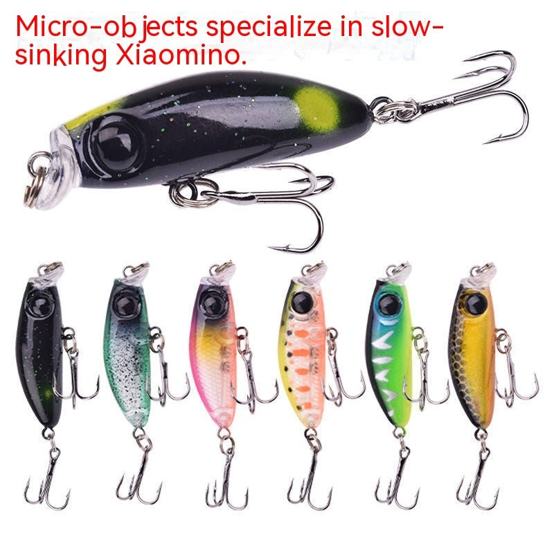 Mini Micro Slow Sinking Minnow Fishing Lure