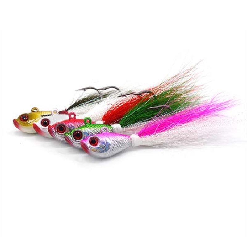 Premium Bucktail Jig – Versatile Saltwater & Freshwater Lure
