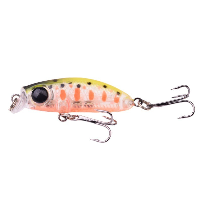 Mini Micro Slow Sinking Minnow Fishing Lure