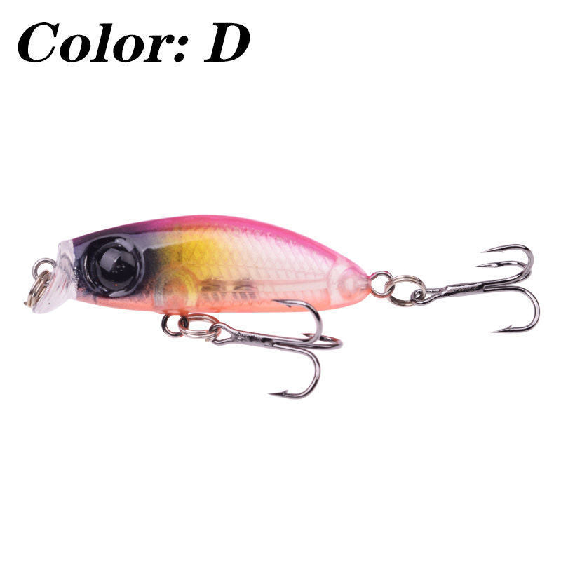 Mini Micro Slow Sinking Minnow Fishing Lure