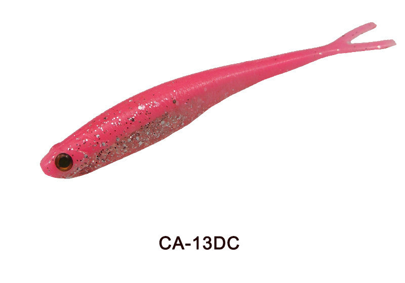 Soft Plastic Minnow Bait - 6 Pack