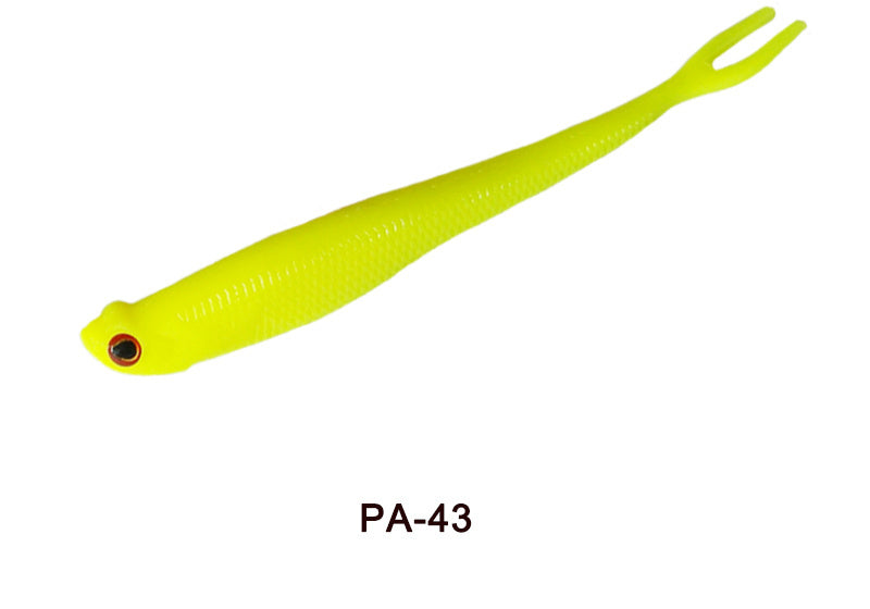 Soft Plastic Minnow Bait - 6 Pack