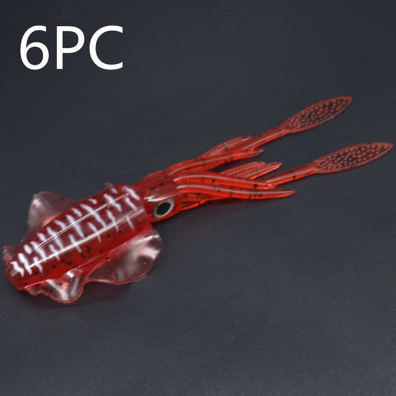 Realistic Squid Fishing Lure – Soft Artificial Bait for Deep-Sea & Boat Fishing | Octopus Simulation Jigging Lure